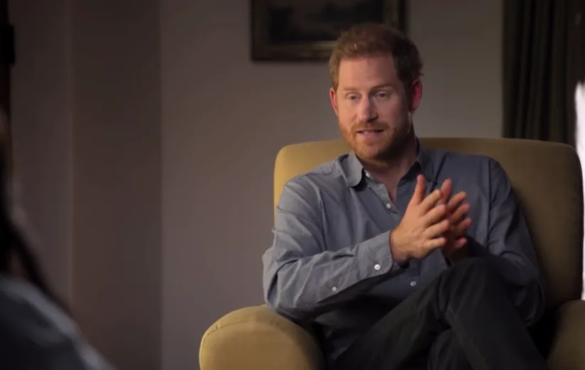 英國哈里王子（Prince Harry）。（Apple TV截圖）