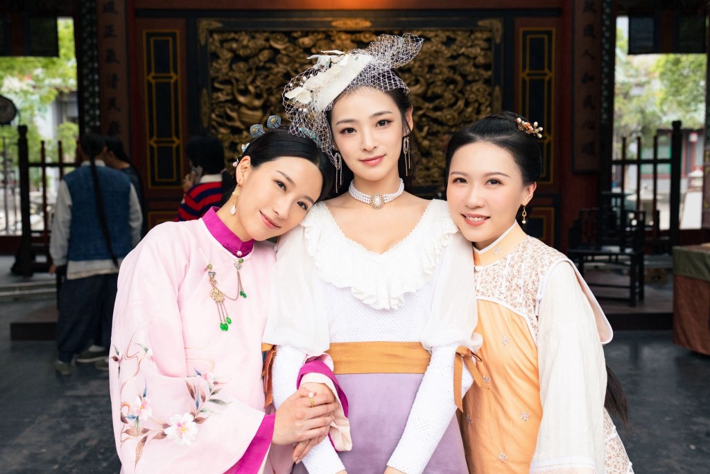 陈桢怡与姚子羚及王子涵在内地拍剧时朝夕相对。