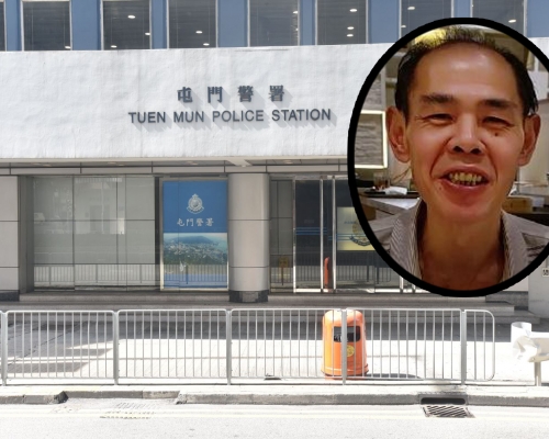 警方正調查事件;小圖為失蹤男子柯啟光。
資料圖片及警方提供