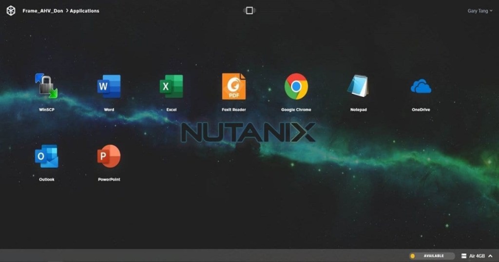 Nutanix將為亞洲企業提供30天Nutanix Frame雲端虛擬桌面服務。免費試用服務，用戶數量不設上限。