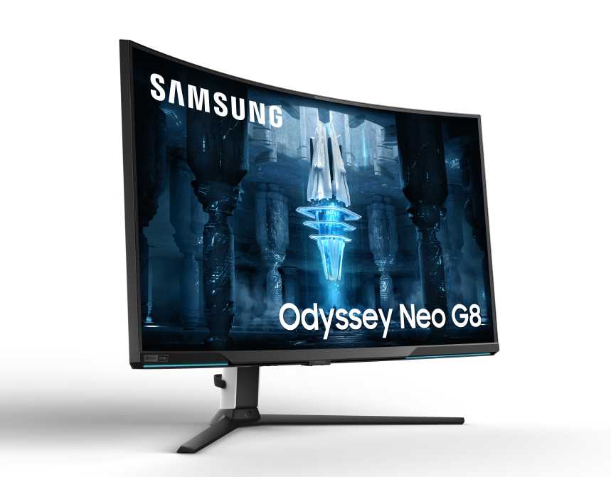Odyssey Neo G8畫面尺寸為32吋,採用Mini LED面板技術。售價待定 Odyssey Neo G8畫面尺寸為32吋,採用Mini LED面板技術。售價待定