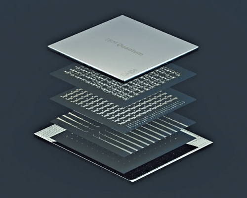 IBM「鷹」運算晶片的結構。