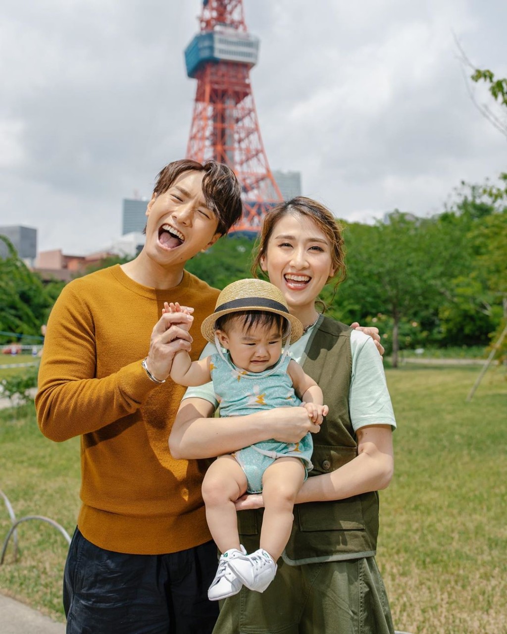 柏宇同太太Leanne,呢排都係留家避疫好少出街。