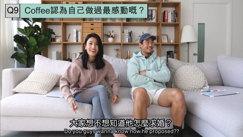 原來只係在家中求婚，又冇佈置。