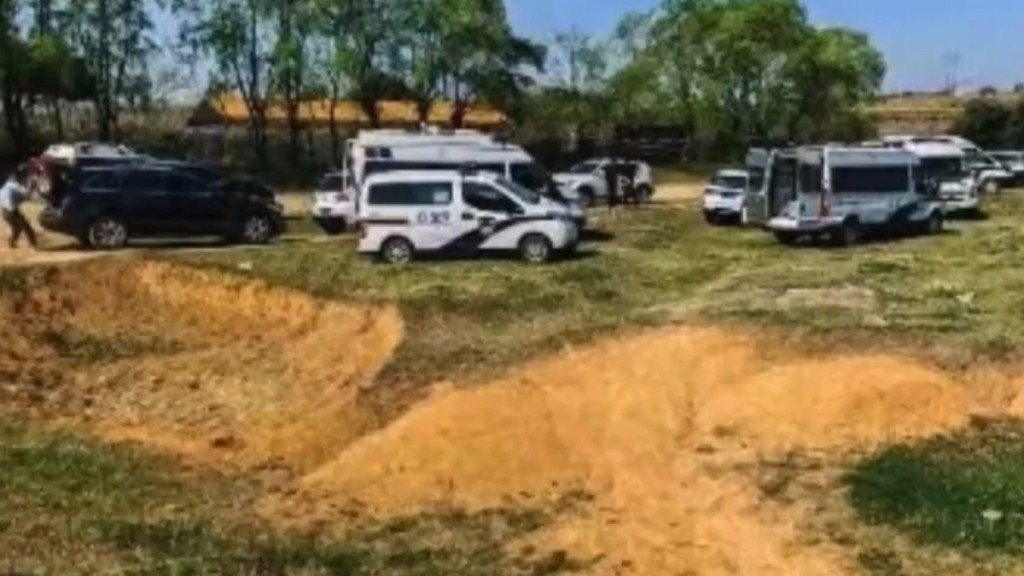 貴州貴安新區三角寨露營基地23日有多人毆鬥，致1男1女死亡。