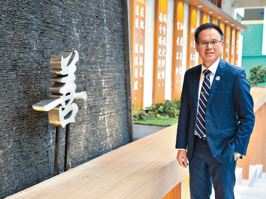 簡偉鴻表示，校方有意開放「道化庭園」並安排公眾導賞，將道家精神推展至社區。 