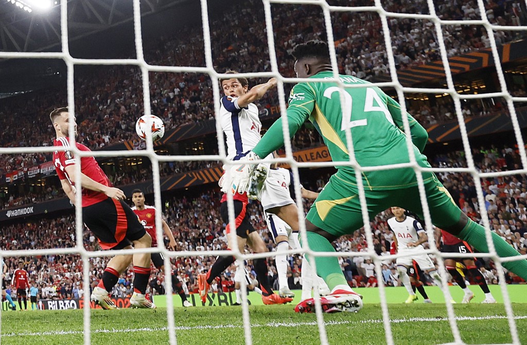 班倫莊臣去季歐霸決賽射入致勝球。路透社