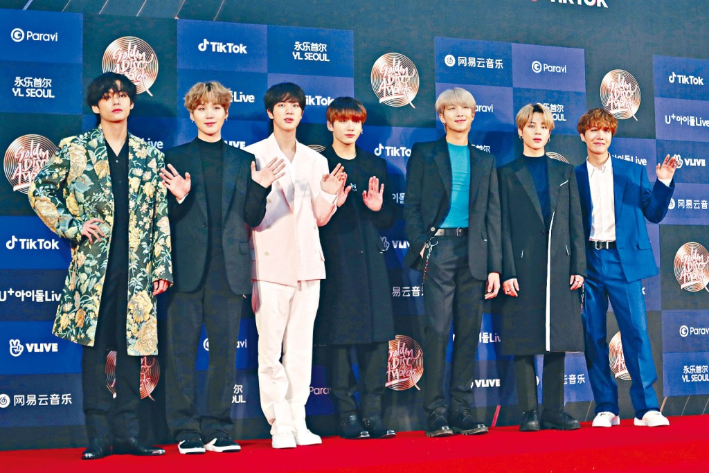 男團BTS的總唱片銷量接近2,033萬張,刷新韓國歌手的紀錄。