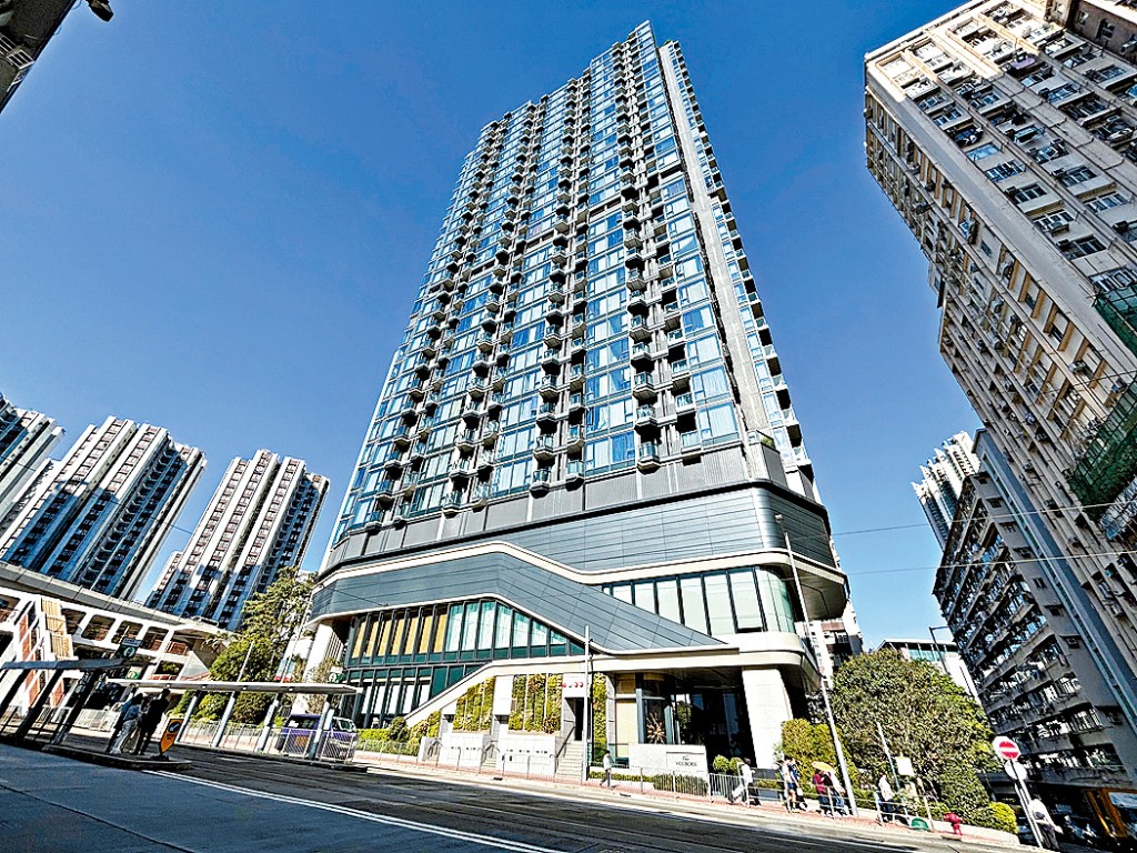 THE HOLBORN一個中層單位，剛獲內地專才承租，呎租約69.6元。
