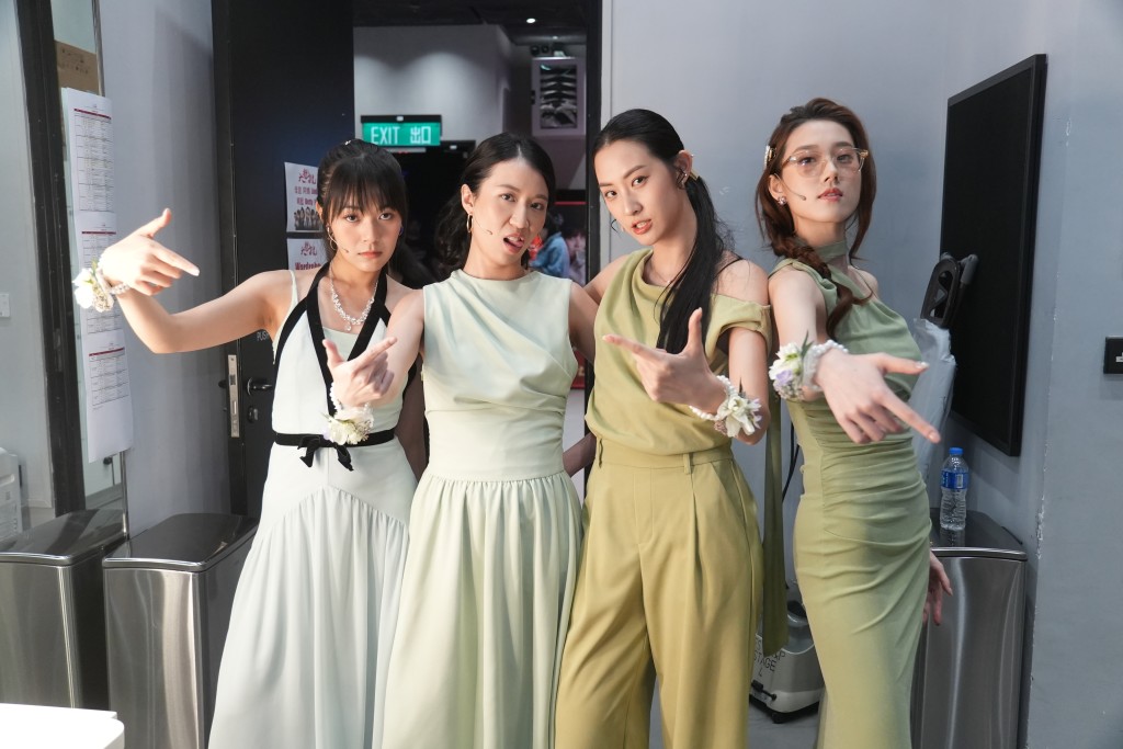 許月湘、黃詩詠、趙君瑜、李玗蓁變成老友。