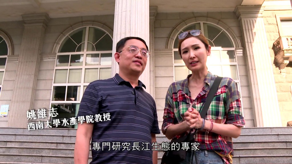 陳貝兒訪問專門研究長江生態的專家姚維志。