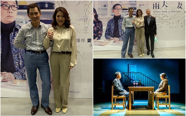 寶慧和Ben哥合演由鄧樹榮執導的舞台劇《兩夫妻》,昨晚順利完成11場演出。
