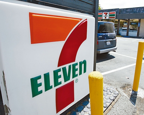 美國加州一間7-11便利店。