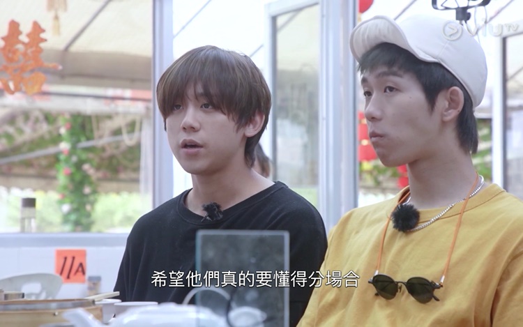 姜濤希望鏡粉們懂得分場合。