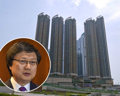 林奮強持有九龍站擎天半島高層單位。資料圖片