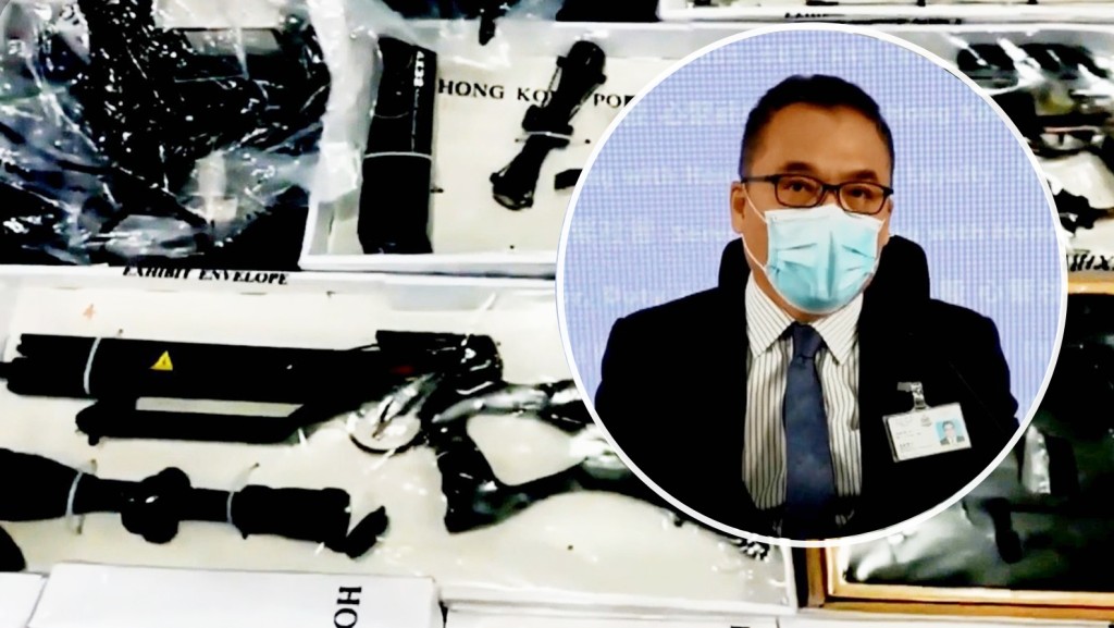 高級警司李桂華交代案件詳情。李建人攝