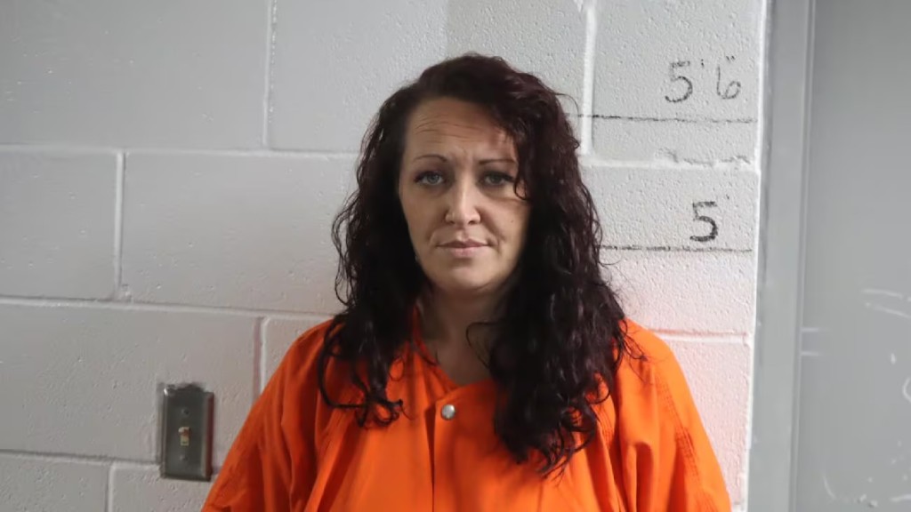 被捕经理亨德里克斯（Amanda Hendricks）。 McCurtain County Jail