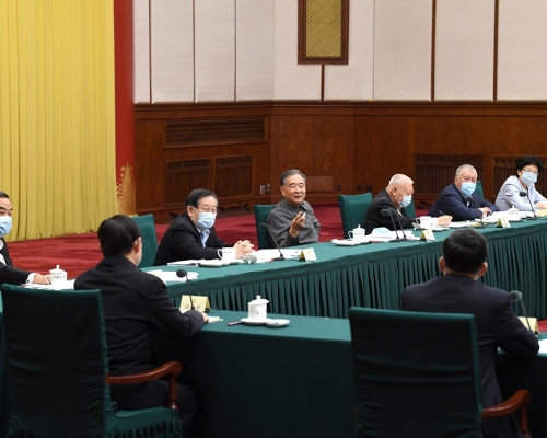 雙週協商座談會今日在北京召開。新華社圖片