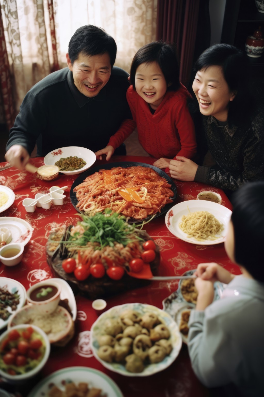 迎農曆新年儀式3：一同準備團年飯（圖片來源：Freepik）
