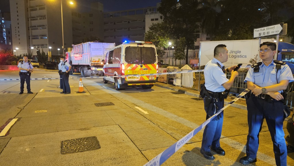 深水埗醫局街石硤尾街交界，前日（11日）晚上發生斬人案。資料圖片