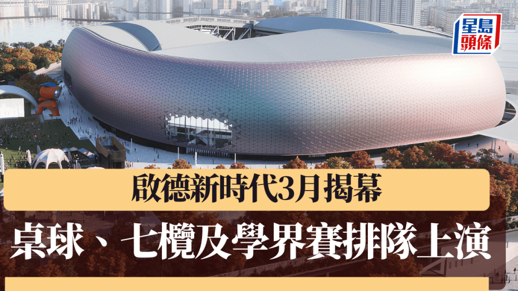 啟德體育園正式開幕,眾多賽事排隊上演。