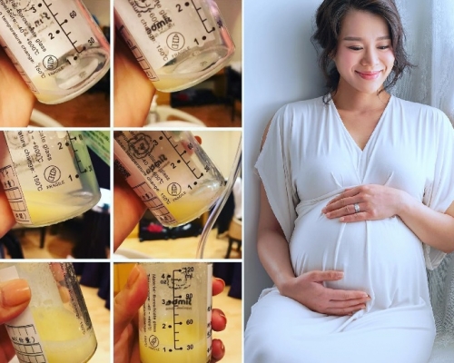 杏兒坦言會擔心不夠母乳而餵不飽BB,而感到壓力。
