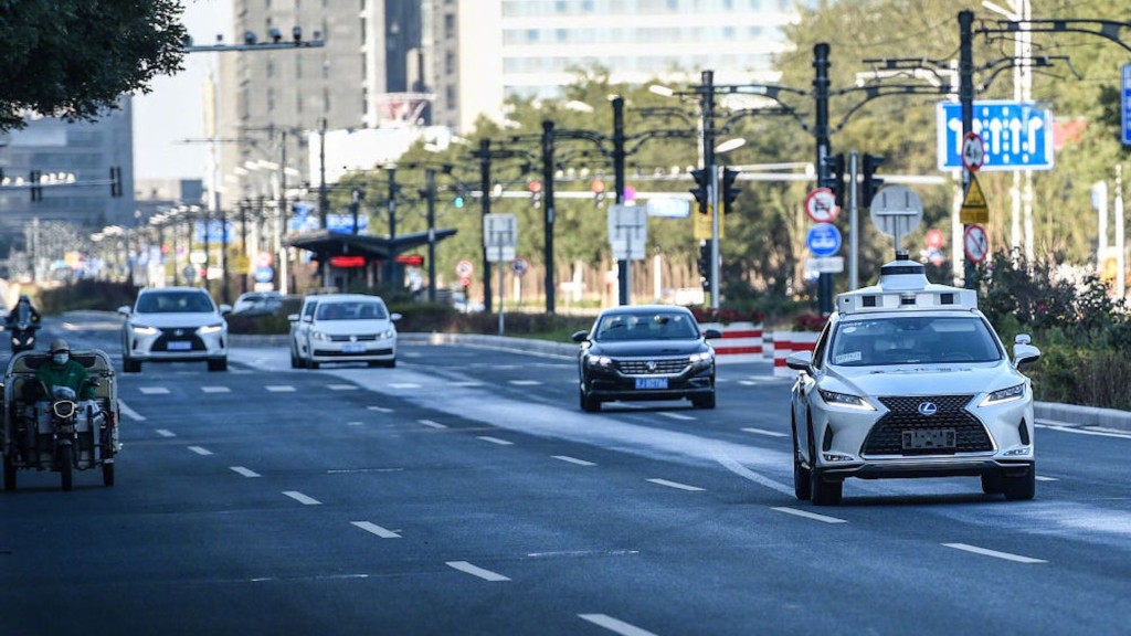 深圳將再擴大無人自駕車的測試路段，包括高速公路。新華社