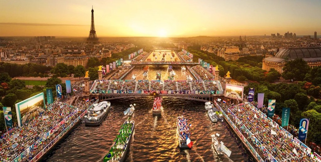 巴黎奧運會開幕式當地7月26日晚上7時半展開