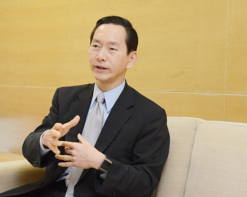 陳智思表示，選舉有多人競逐是好事。資料圖片