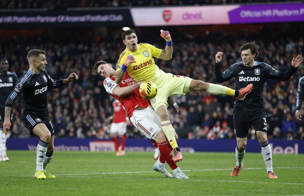 約基利斯在整個英超聖誕新年快車賽期都無入波。路透社