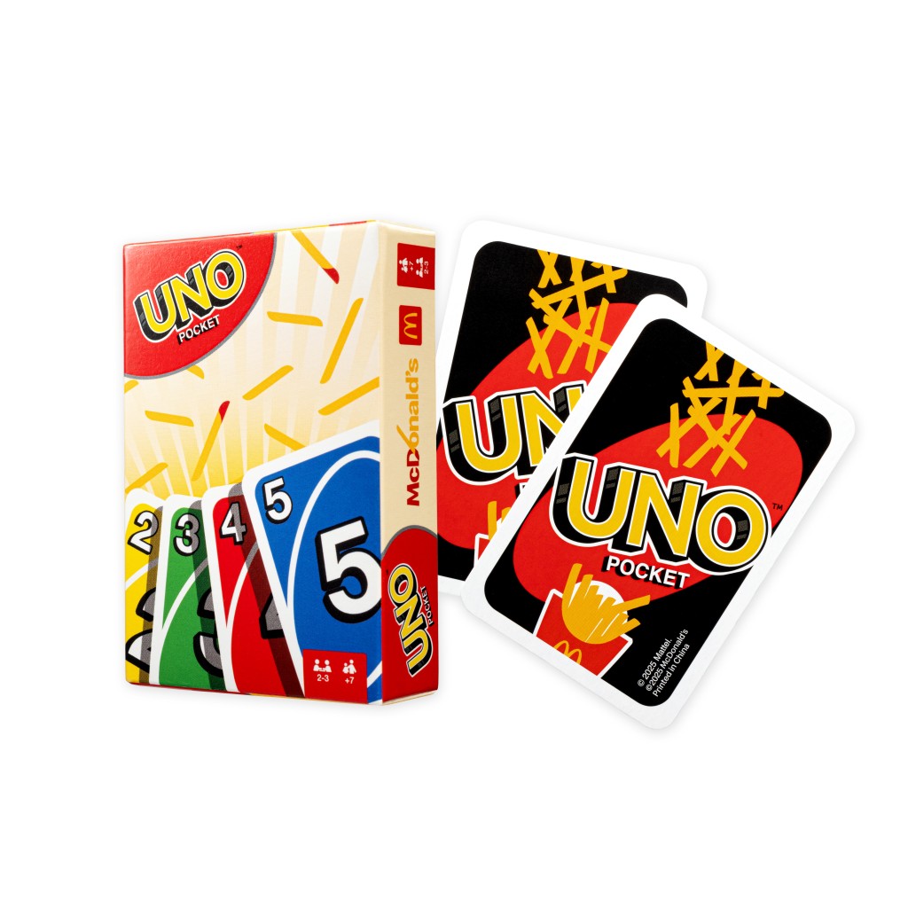 麥當勞 x UNO Q版遊戲卡(圖片來源:麥當勞) 麥當勞 x UNO Q版遊戲卡(圖片來源:麥當勞)