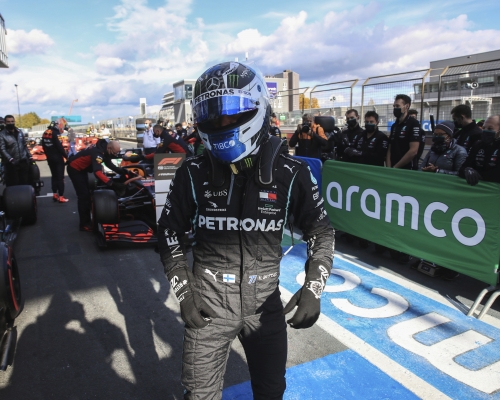 保達斯F1艾費爾站排頭位。AP