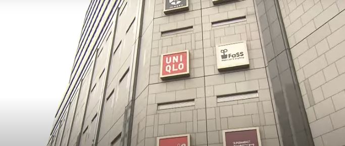 發生偷拍事件的日本UNIQLO店。 互聯網