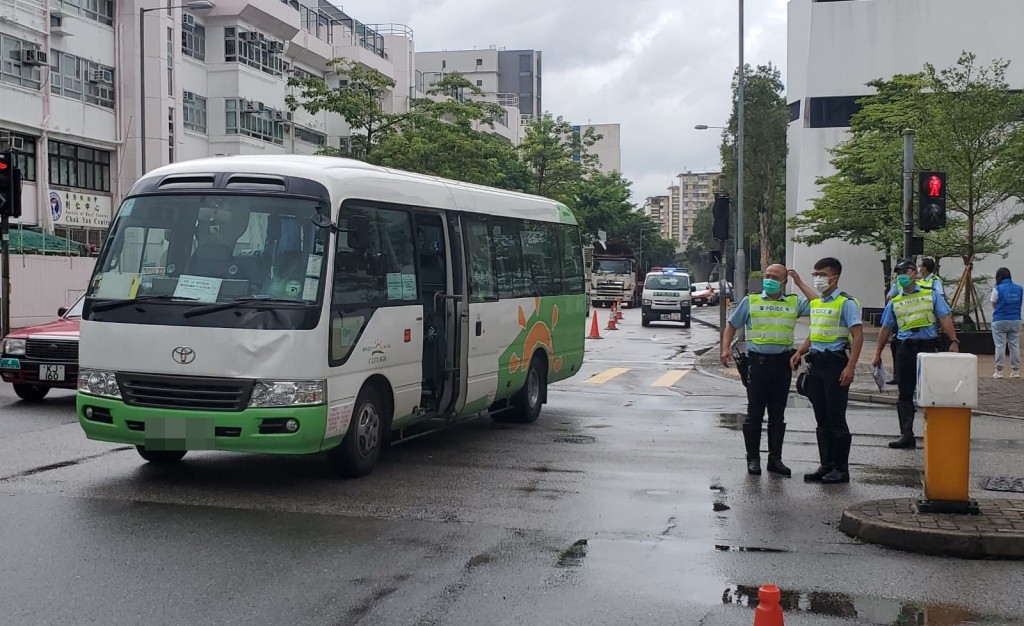 涉事車輛。林思明攝