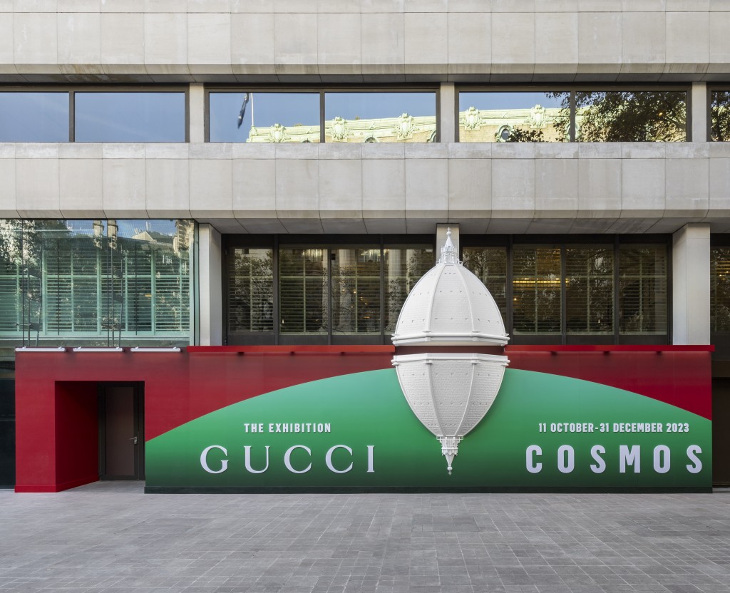 Gucci Cosmos展覽已於去年先後在上海及倫敦舉行。