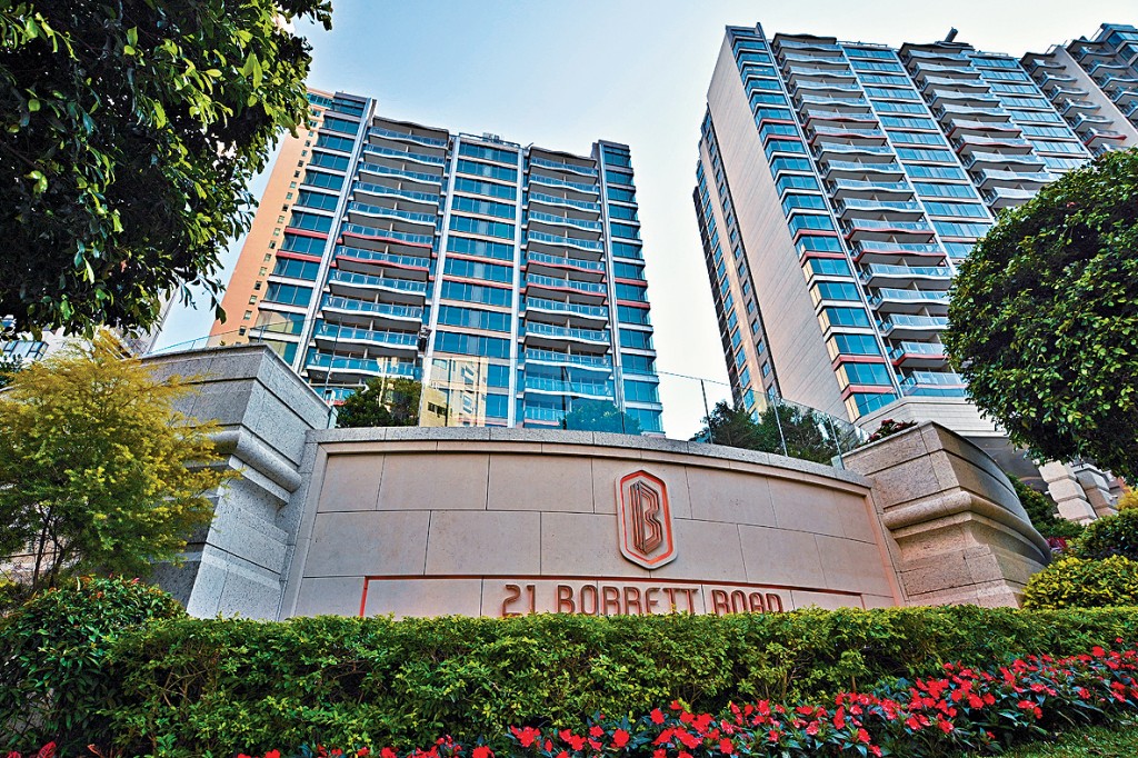 中半山波老道超級豪宅21 BORRETT ROAD昨加推5樓7室招標。