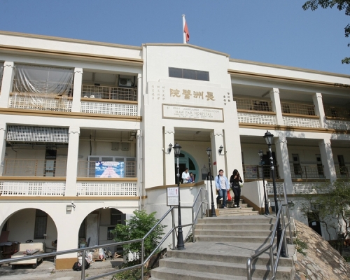 男事主送到長洲醫院搶救,惟證實不治。 資料圖片
