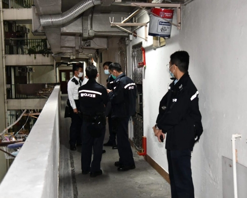警方到場調查。
