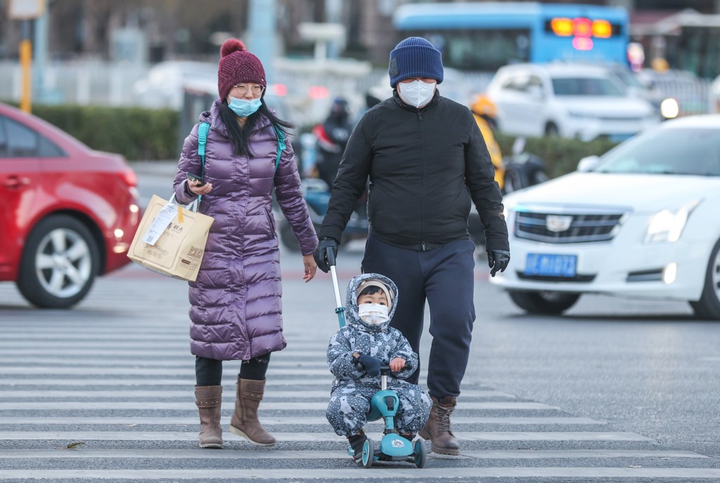 北京12月低於0℃的時間逾300小時，破了72年來最長低溫紀錄。新華社