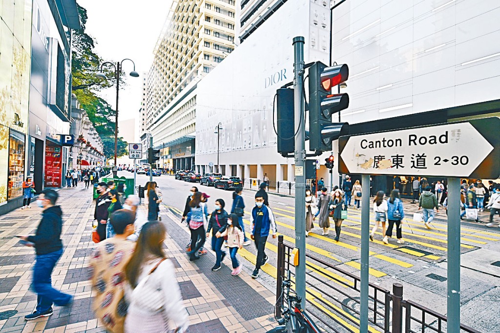 廣東道一個地鋪,獲藥妝店承租3年,平均月租55萬。