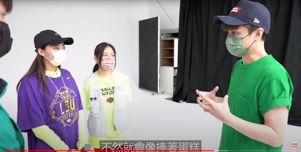 軒仔跟學員分享甚麼是「舞台精神」。