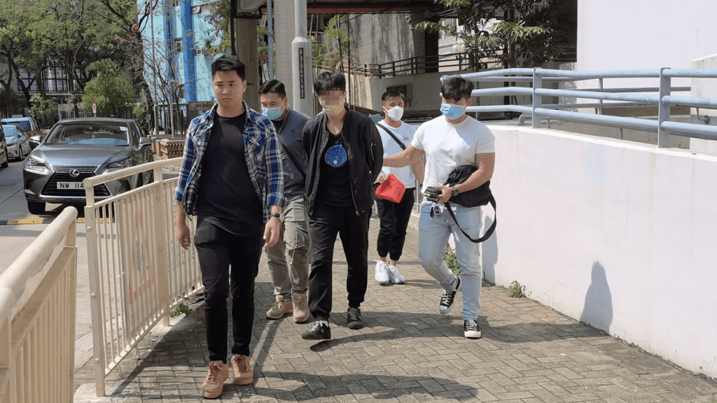 被捕男子25歲,報稱地盤工人。