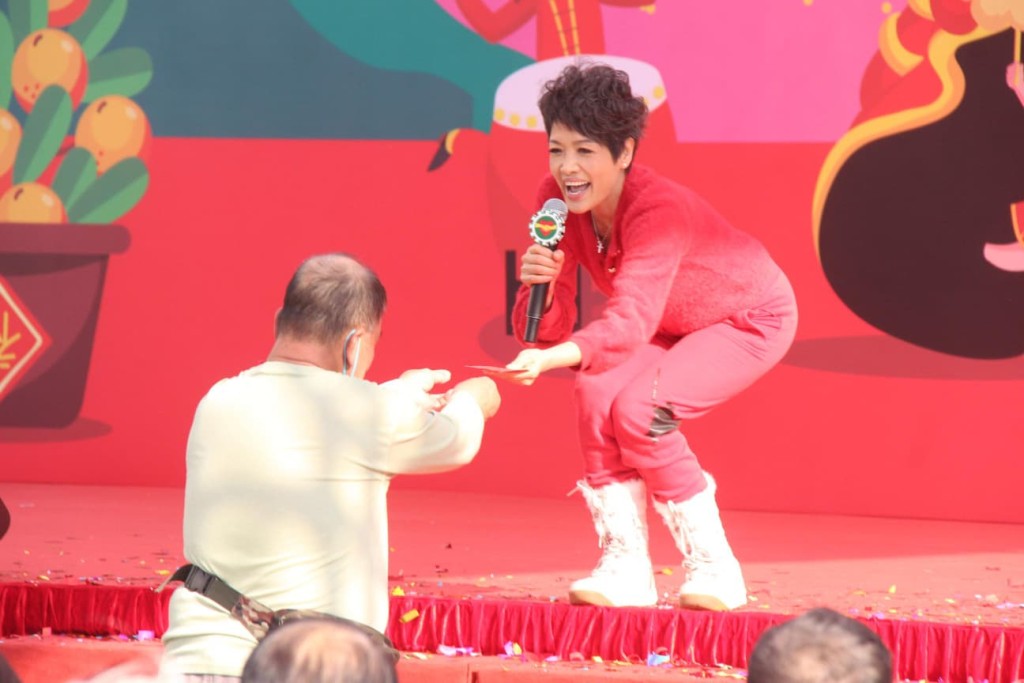 寶珮如表示之後幾日的行程都排到滿滿。