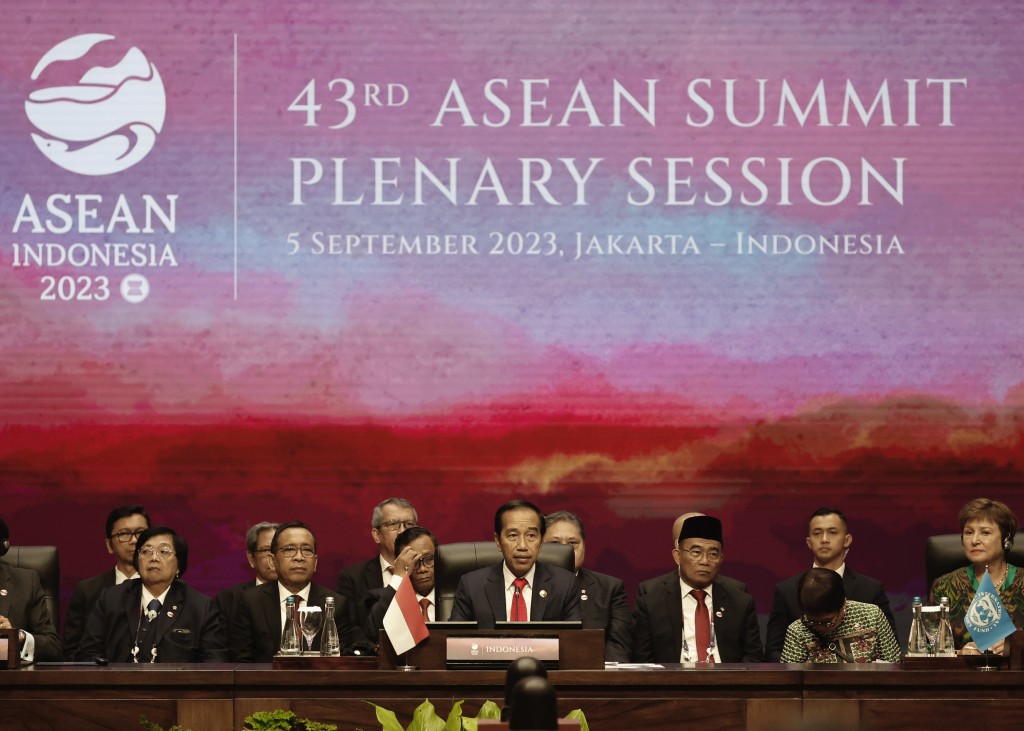 东盟峰会在印尼雅加达开幕。AP