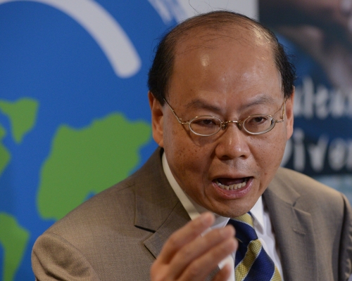 香港警務處前處長曾偉雄。資料圖片