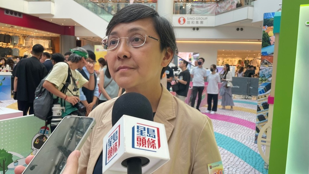 澳門特別行政區政府旅遊局局長文綺華。謝宗英攝