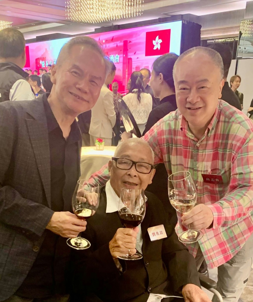 高志森與劉兆銘合照。 高志森與劉兆銘合照。
