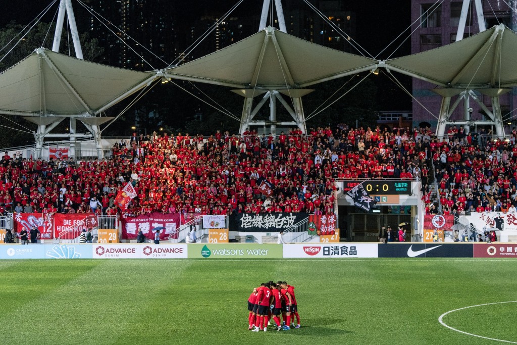 港隊周日鬥蒙古，葉鴻輝有望上陣100場。 足總圖片