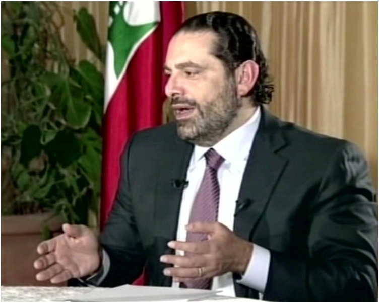 哈里里表现得没精打采。AP