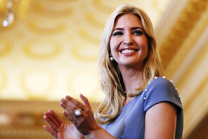 伊萬卡暫未有回應。網圖